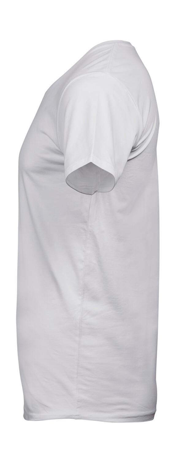 T-Shirt V-Neck 401 Tee Jays White ανδρικά Basic T-Shirts Simple Wear Μπλουζάκια κοντομάνικα
