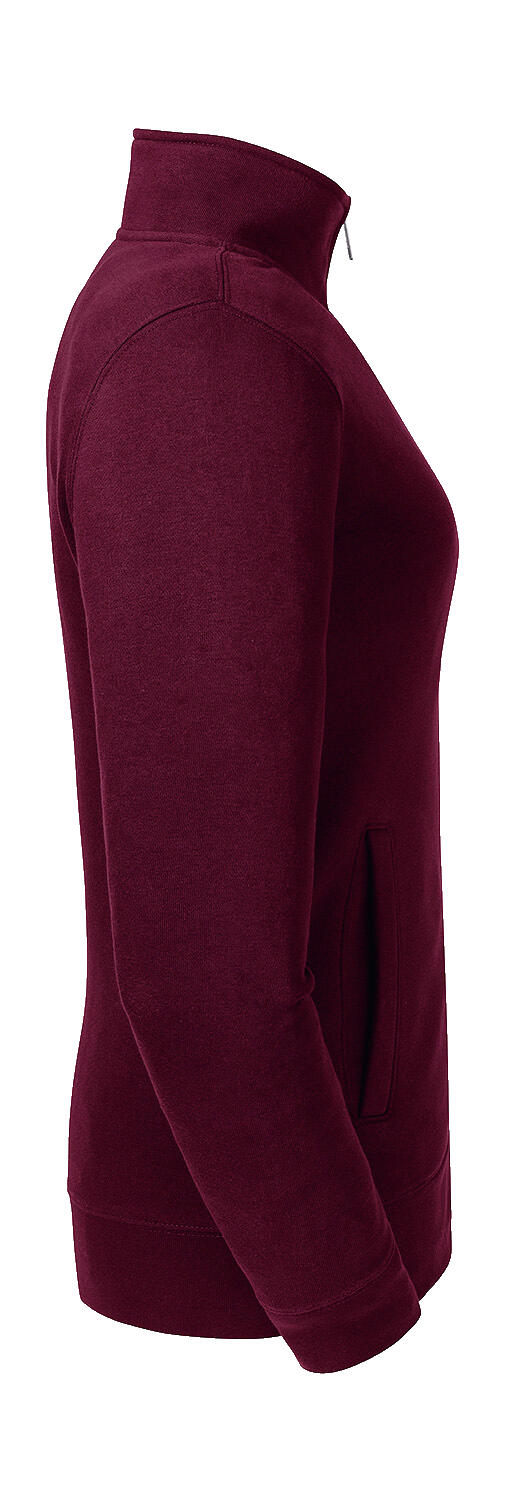 Γυναικείο Φούτερ με Φερμουάρ 0R267F0 Russell Authentic Zip Burgundy γυναικεία Simple Wear