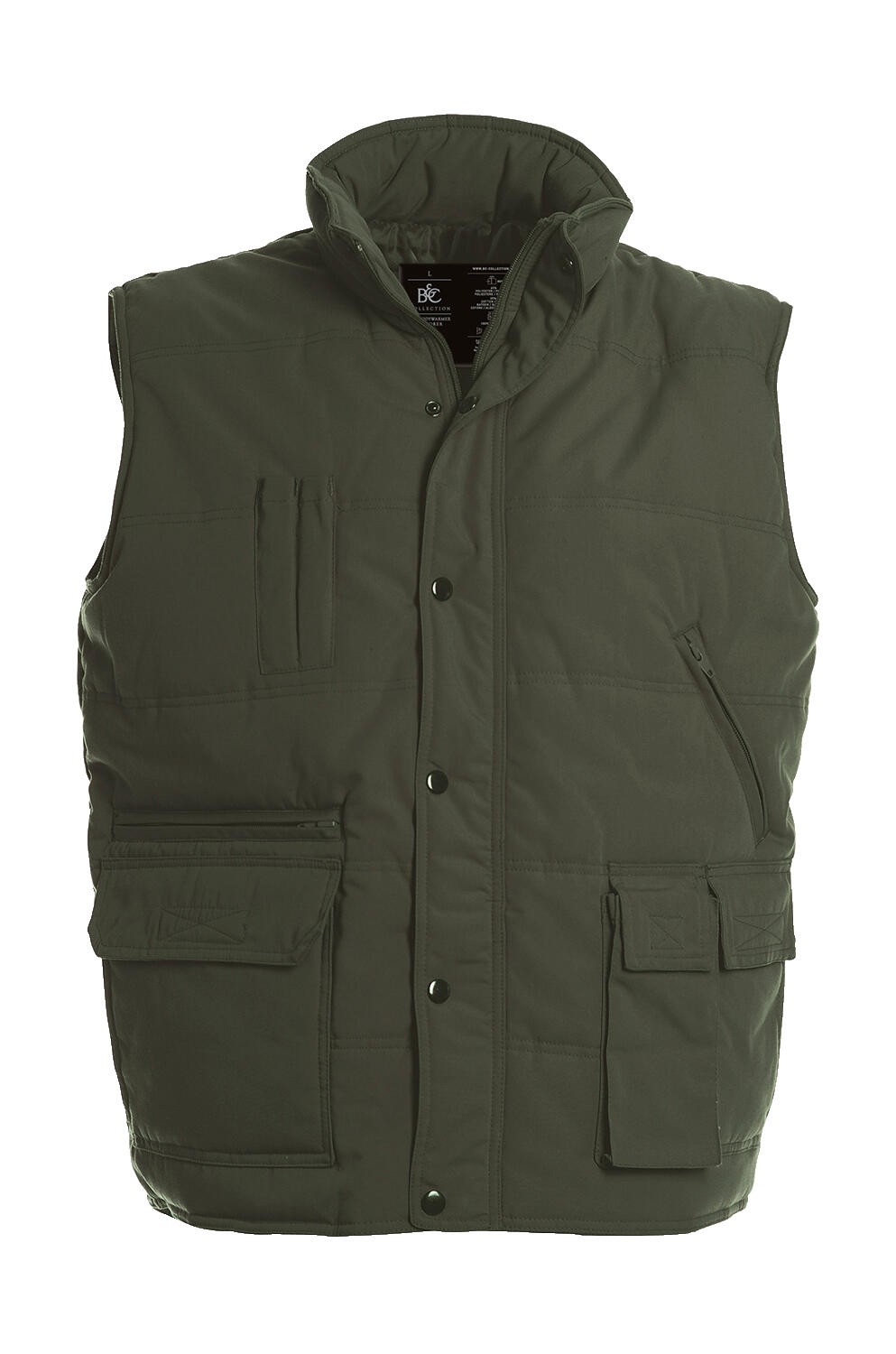 Αμάνικο Μπουφάν Explorer JU880 B & C Olive