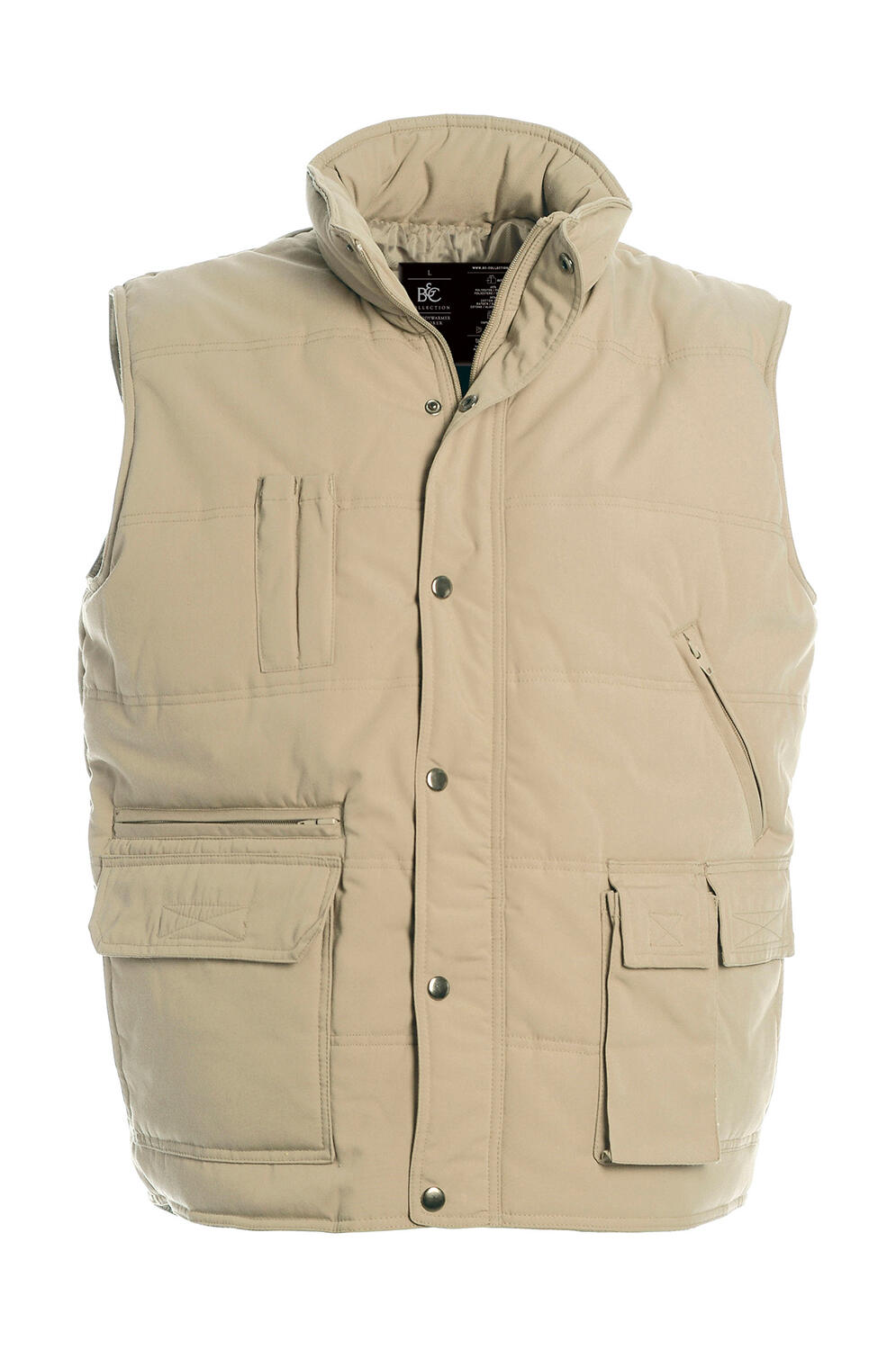 Αμάνικο Μπουφάν Explorer JU880 B & C beige