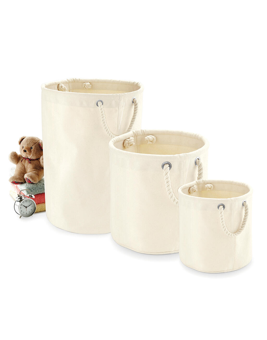 Καλάθι Αποθήκευσης W580 Westford Mill Heavy Canvas Natural Είδη Ταξιδιου Αξεσουάρ Simple Wear