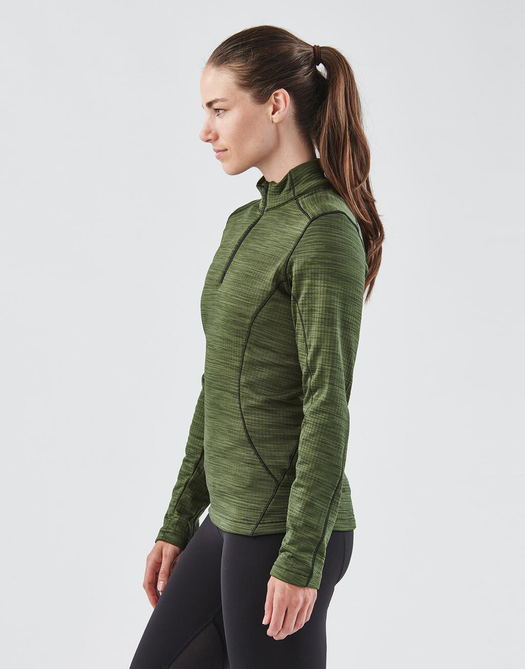 Γυναικείο Ισοθερμικό Base Thermal 1/4 Zip HTZ-1W StormTech Earth Green