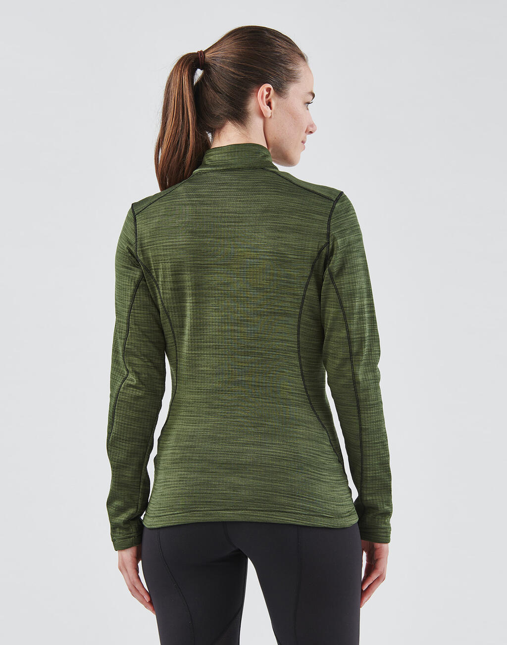 Γυναικείο Ισοθερμικό Base Thermal 1 4 Zip Htz-1W Stormtech Earth Green γυναικεία Μπουφάν Simple Wear