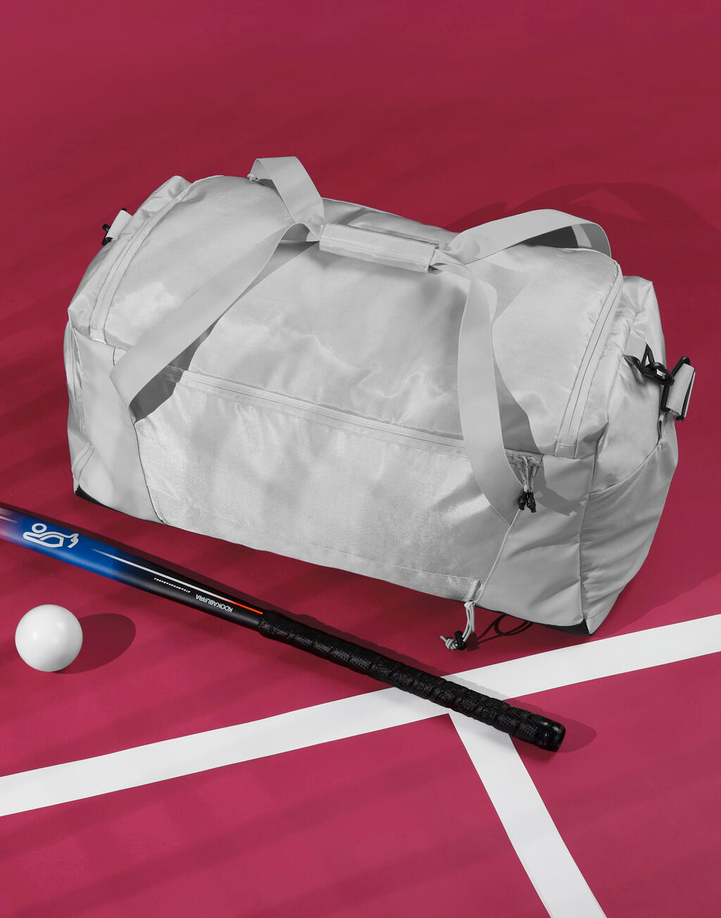 Αθλητική Τσάντα Multi-Sport Holdall Qs470 Quadra Ice Grey Είδη Ταξιδιου Σακ Βουαγιάζ Simple Wear