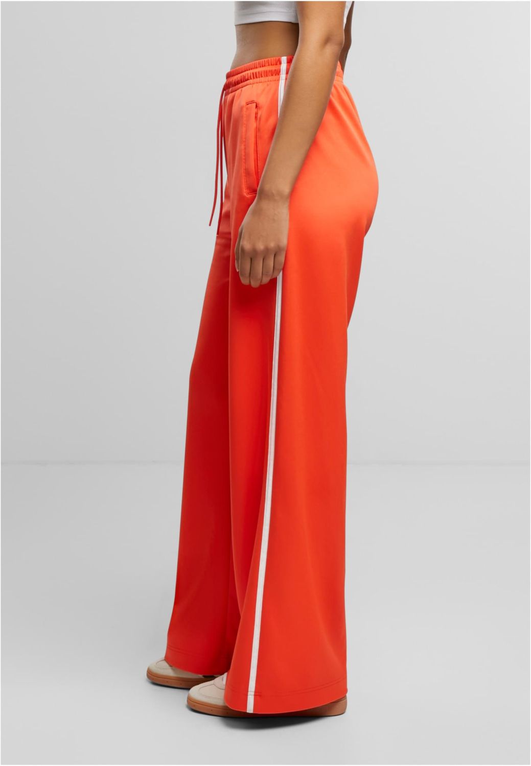Γυναικείο Παντελόνι Φόρμας Wide Leg TB7136 Urban Classics signalred