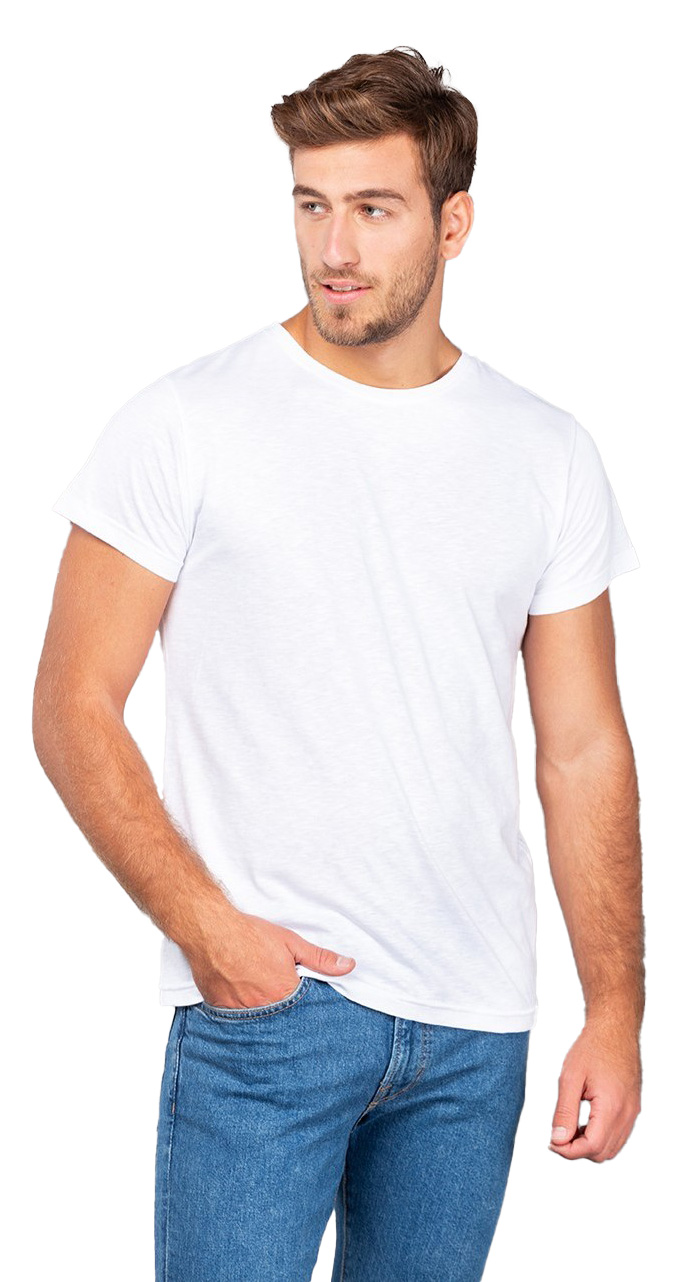 Unisex T-Shirt 00560 About Basics Pine White