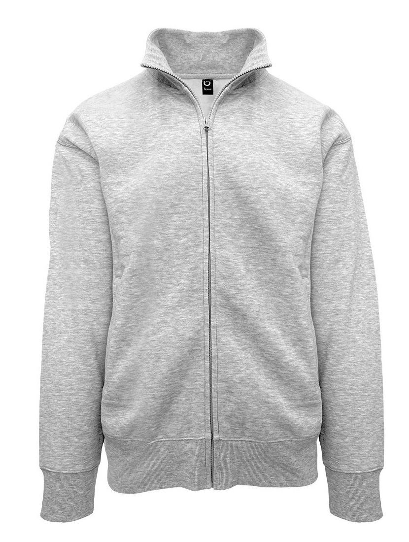 Unisex Ζακέτα Φούτερ 00151 About Basics Deal Grey Melange