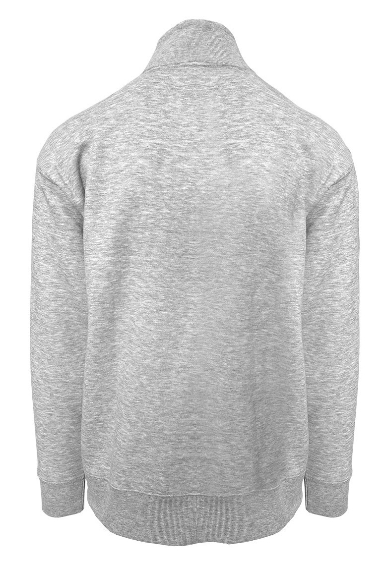 Unisex Ζακέτα Φούτερ 00151 About Basics Deal Grey Melange ανδρικά Simple Wear