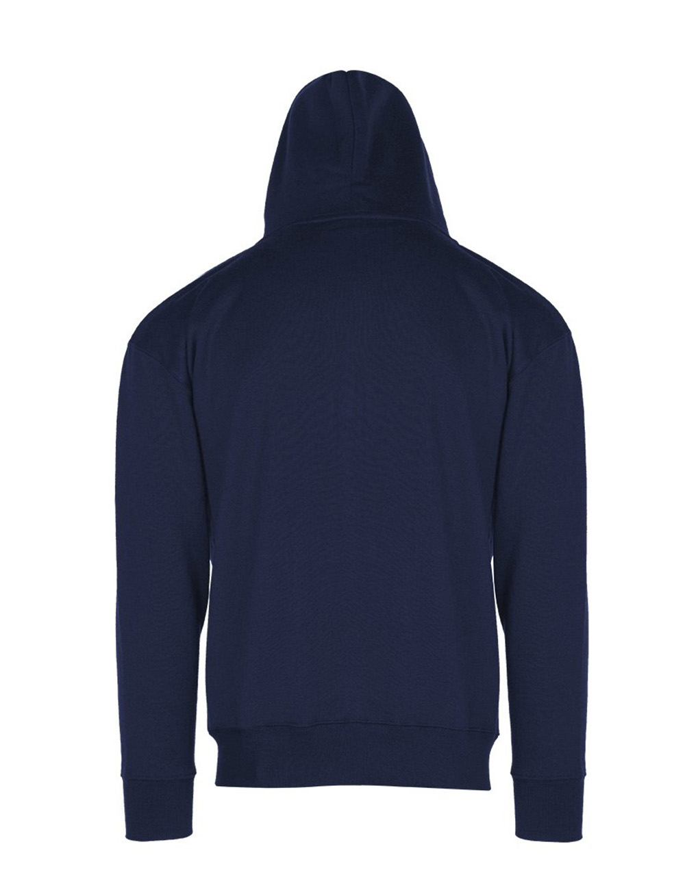 Unisex Ζακέτα Φούτερ με Κουκούλα 00150Β About Basics Dust French Navy ανδρικά Simple Wear