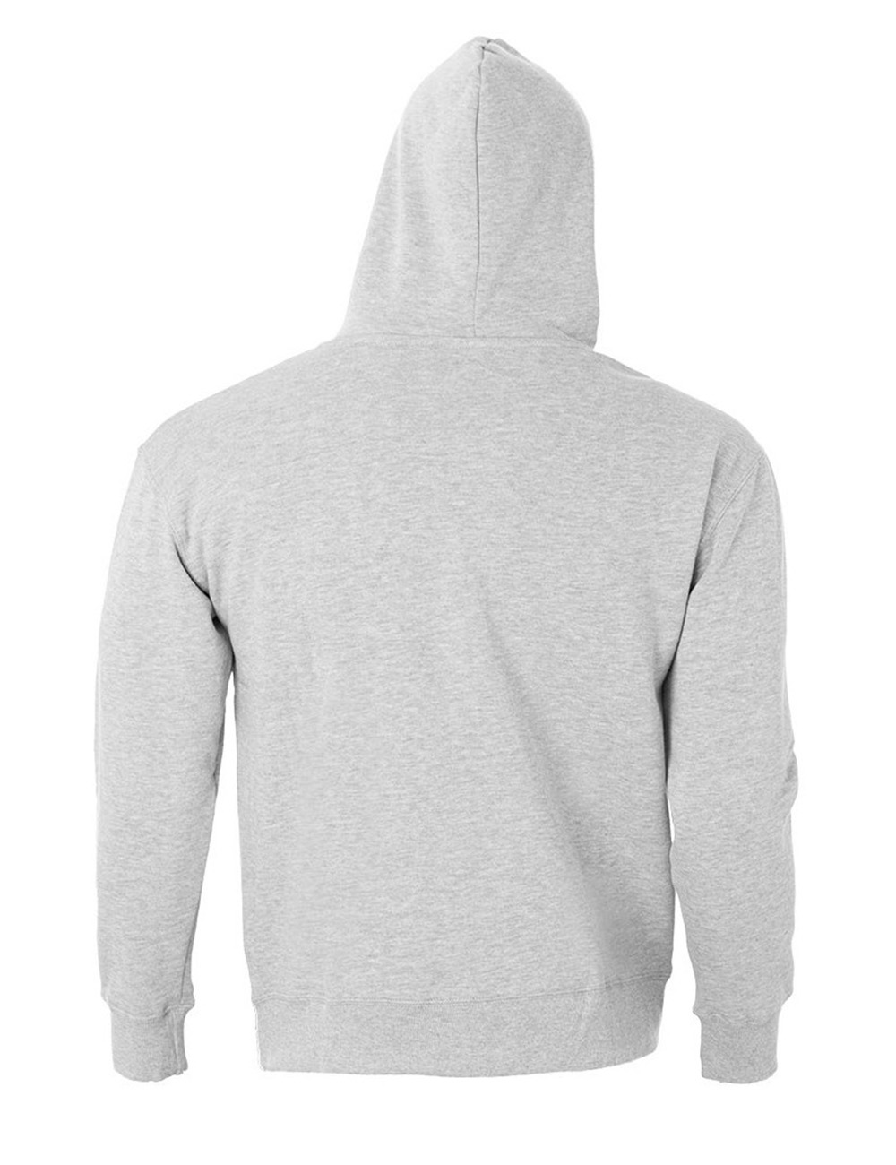 Unisex Ζακέτα Φούτερ με Κουκούλα 00150Β About Basics Dust Grey Melange ανδρικά Simple Wear