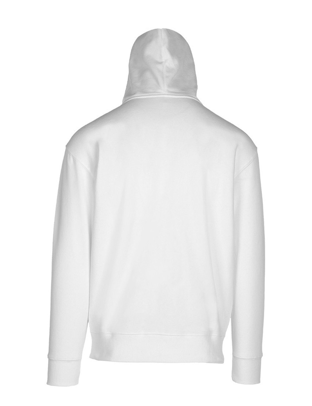 Unisex Ζακέτα Φούτερ με Κουκούλα 00150Β About Basics Dust White ανδρικά Simple Wear