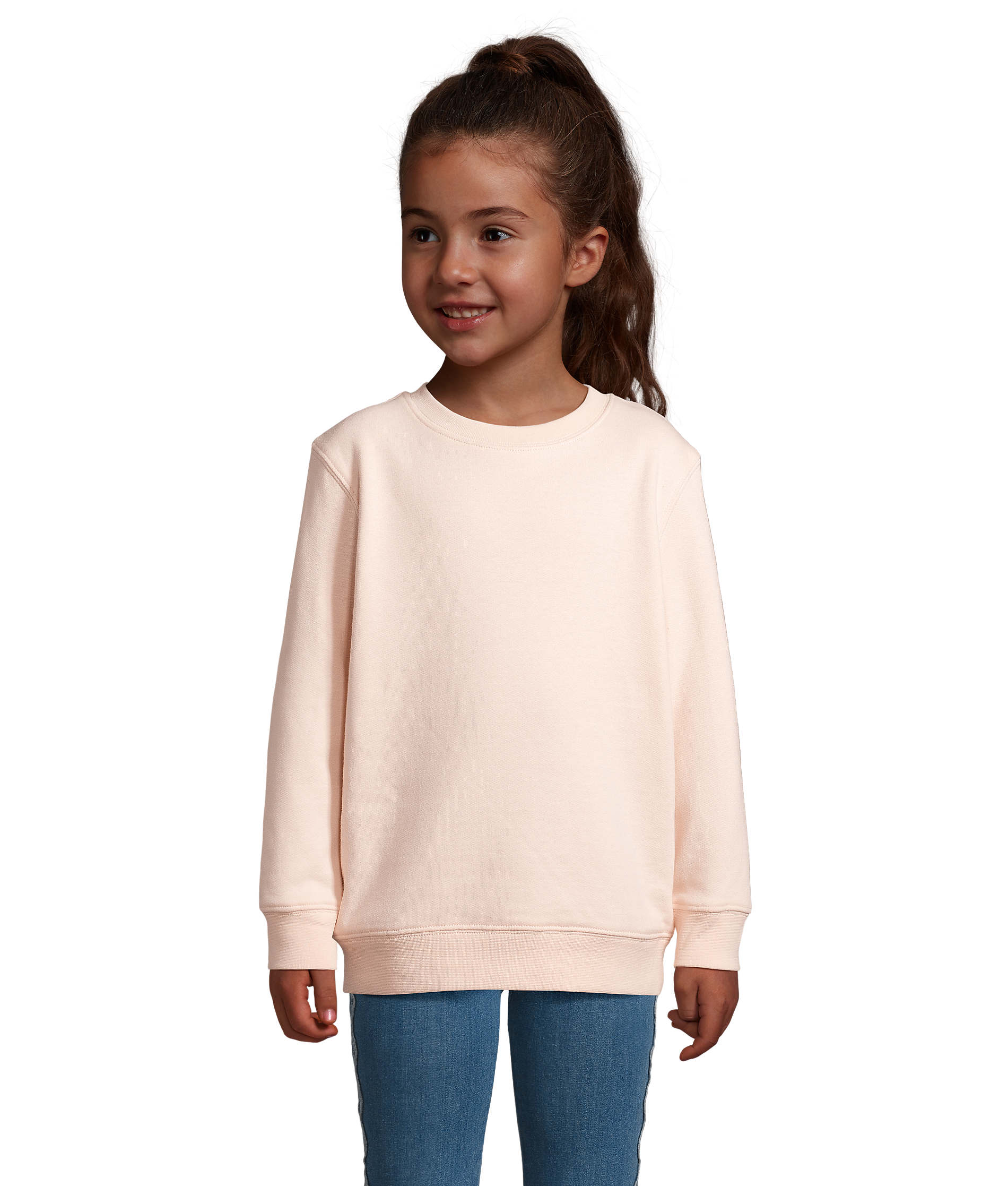 Παιδική Μπλούζα Φούτερ 04239 Sol's Columbia Kids Creamy Ροζ