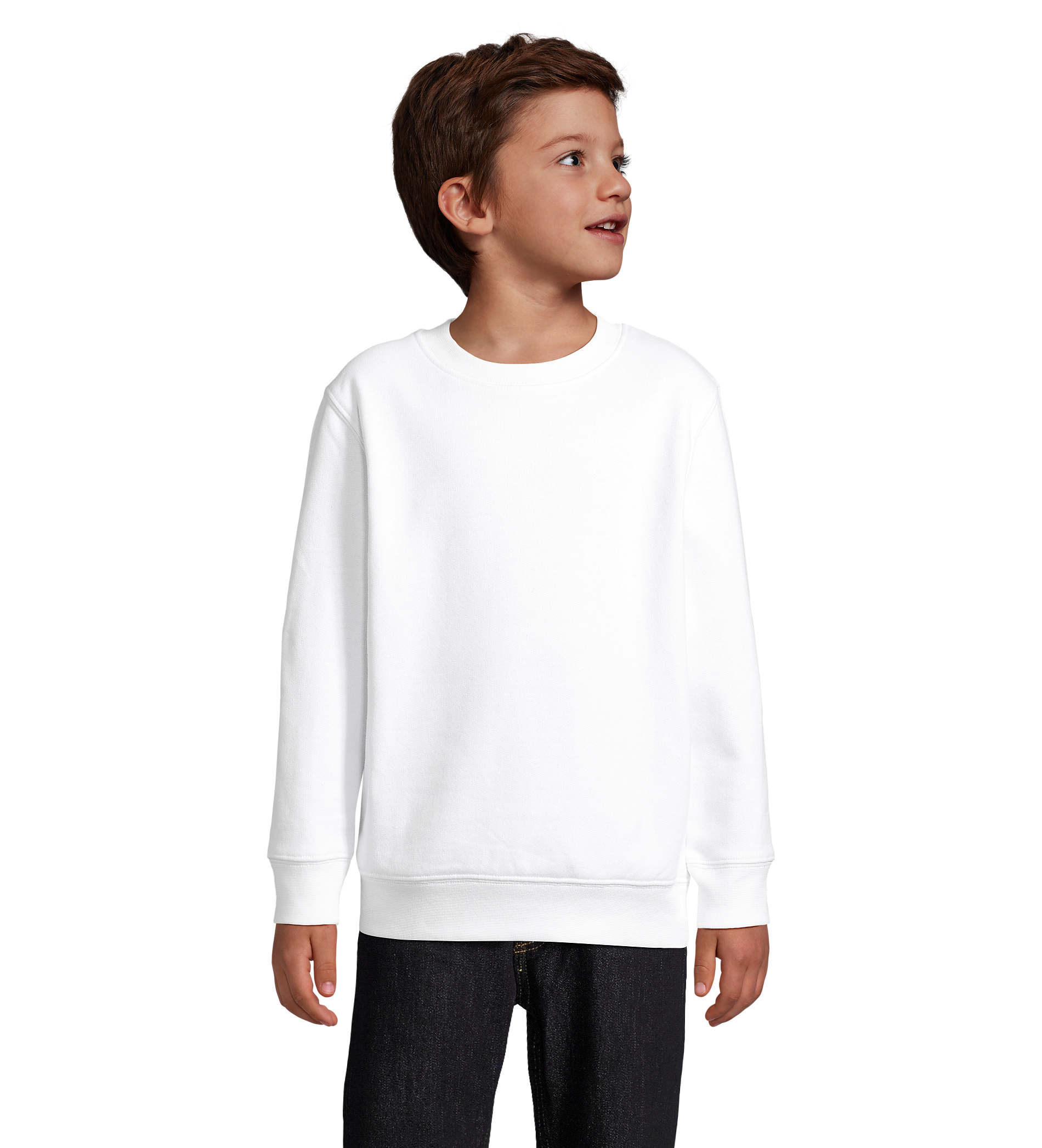 Παιδική Μπλούζα Φούτερ 04239 Sol's Columbia Kids White