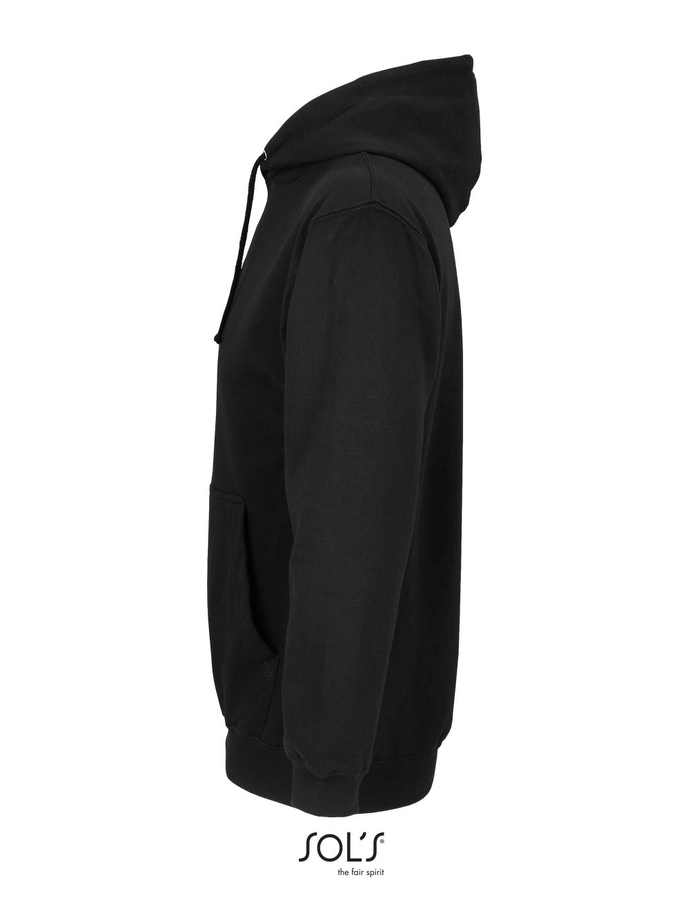Unisex Φούτερ με Κουκούλα 03815 Sol&Apos S Condor Black ανδρικά Simple Wear