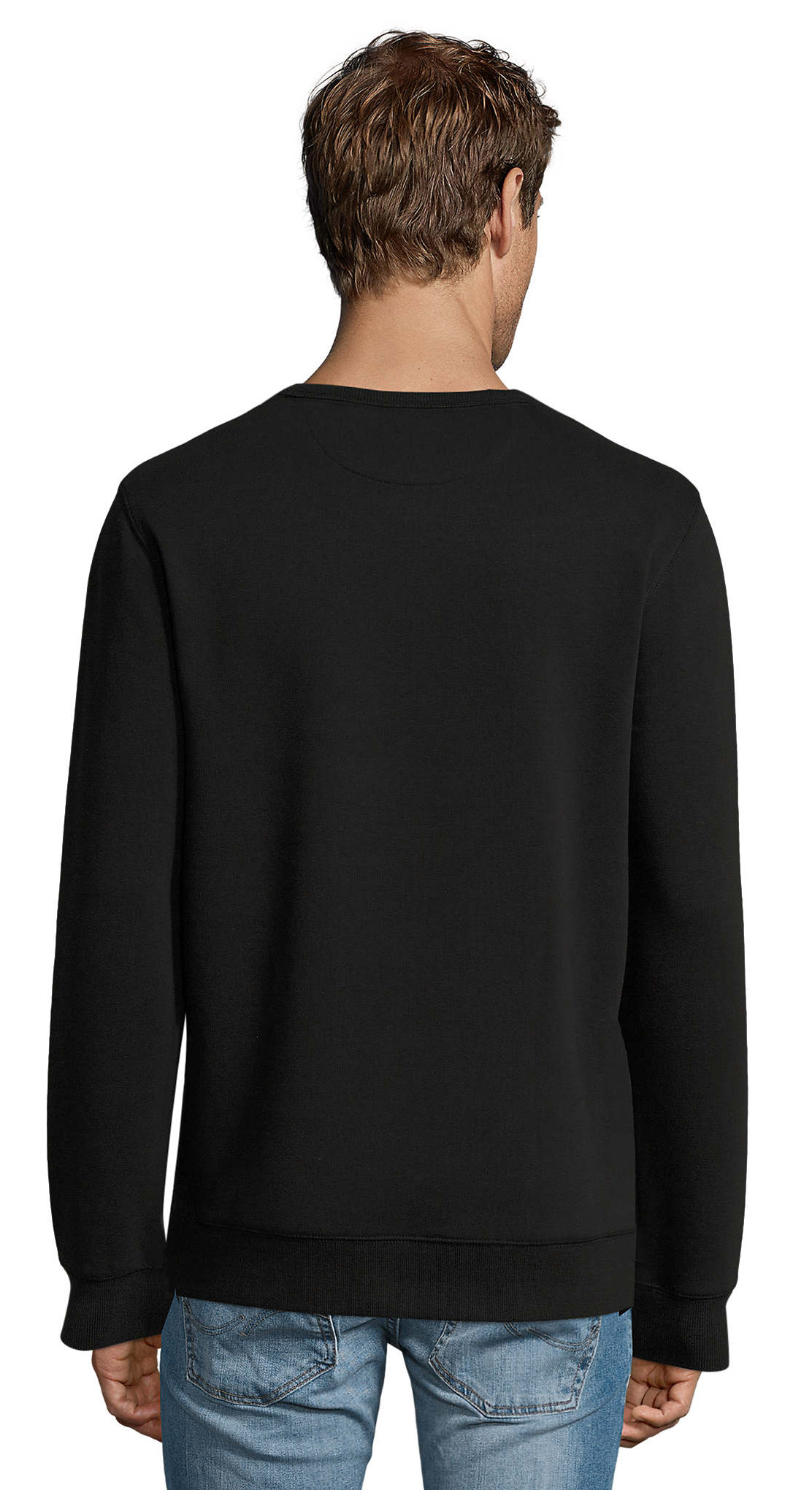 Ανδρική Μπλούζα Φούτερ 02990 Sol&Apos S Sully Black ανδρικά Simple Wear