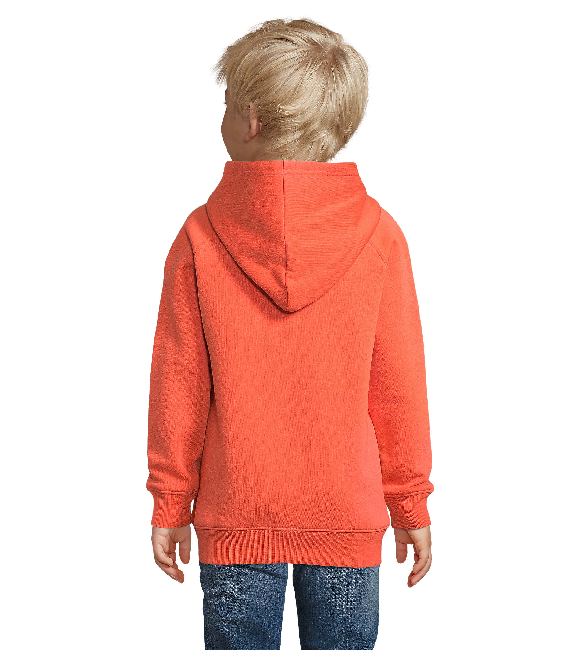 Παιδικό Φούτερ με Κουκούλα 03576 Sol&Apos S Stellar Kids Burnt Orange παιδικά Simple Wear