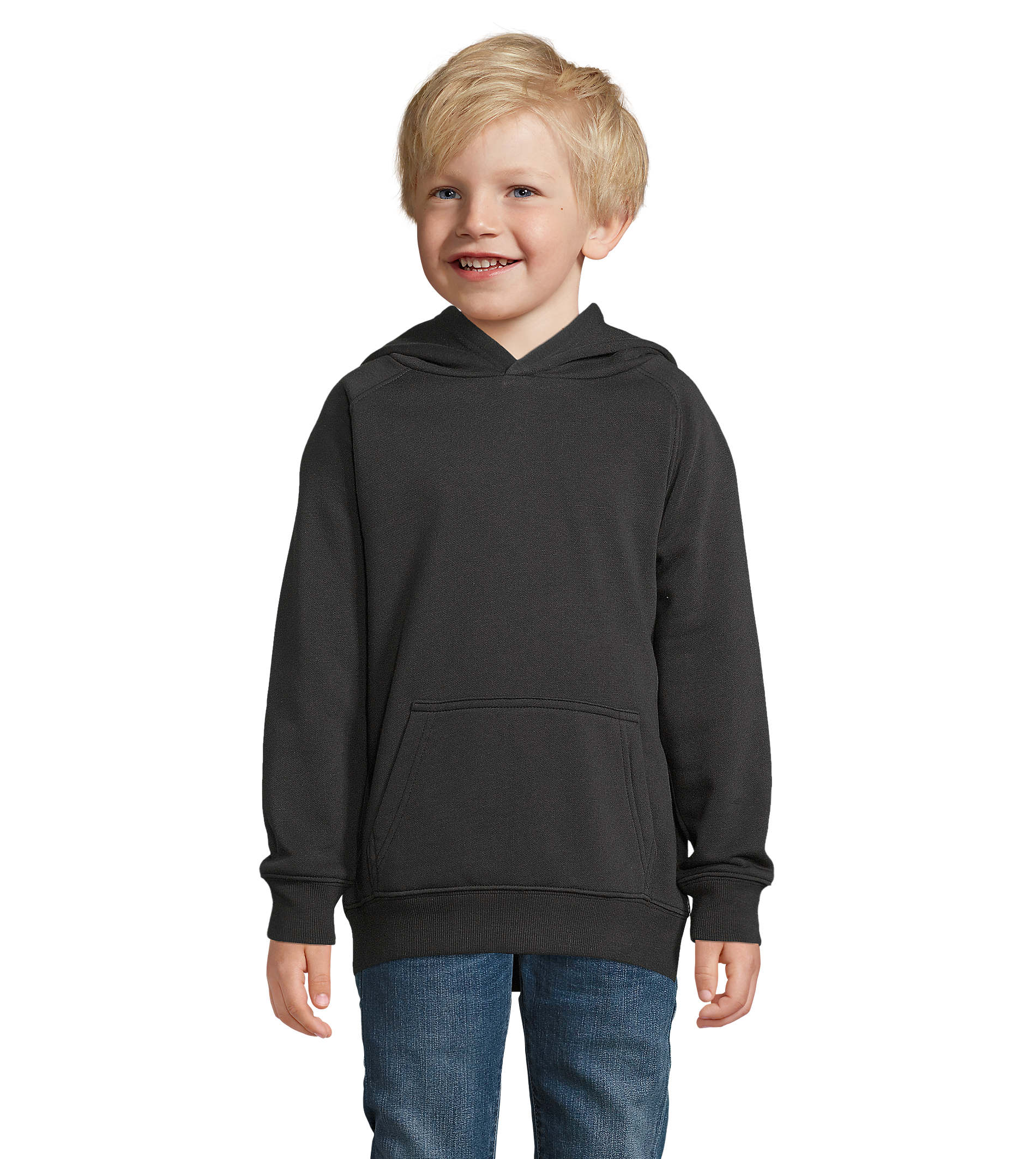 Παιδικό Φούτερ με Κουκούλα 03576 Sol's Stellar Kids Black