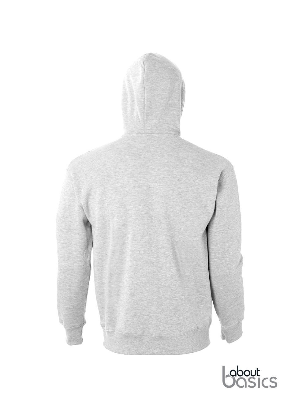Φούτερ με Κουκούλα 00145Β About Basics Shadow Grey Melange ανδρικά Simple Wear