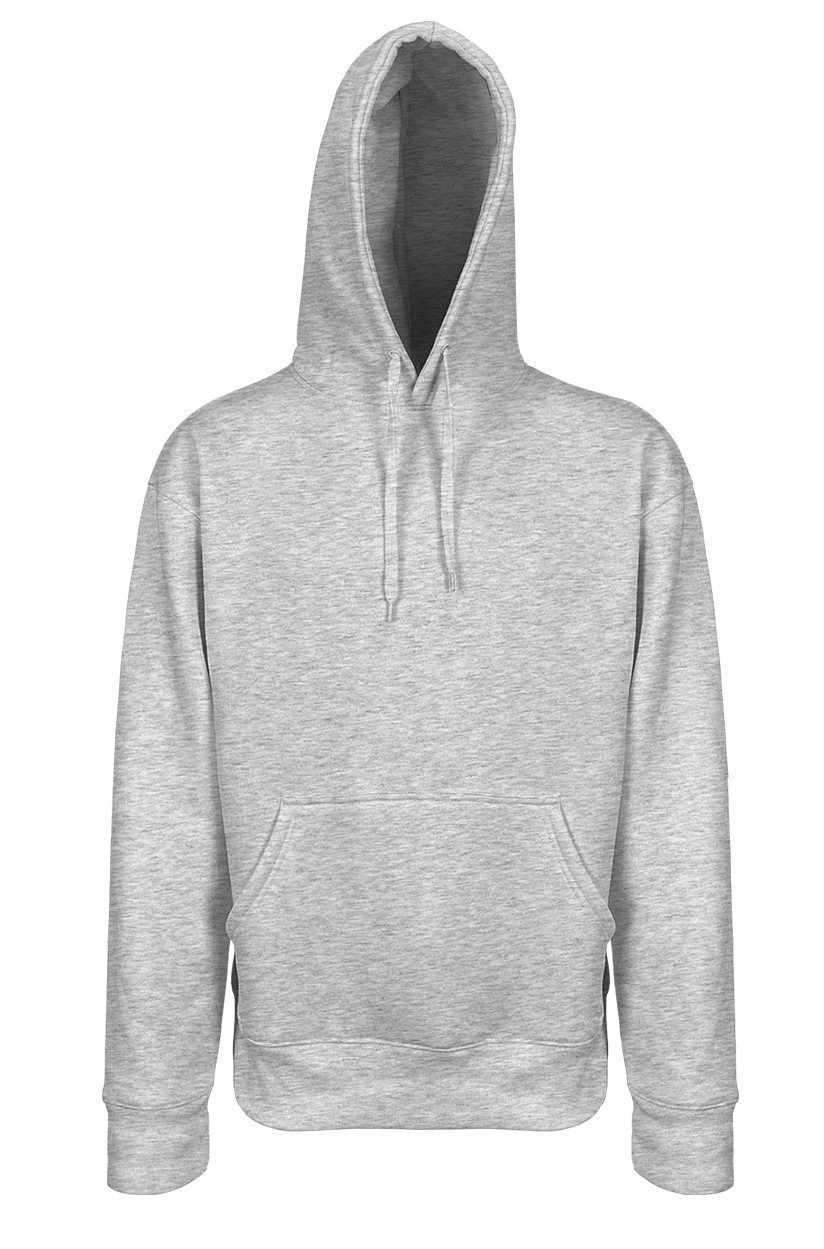 Unisex Φούτερ με Κουκούλα 00148Β About Basics Seed Grey Melange