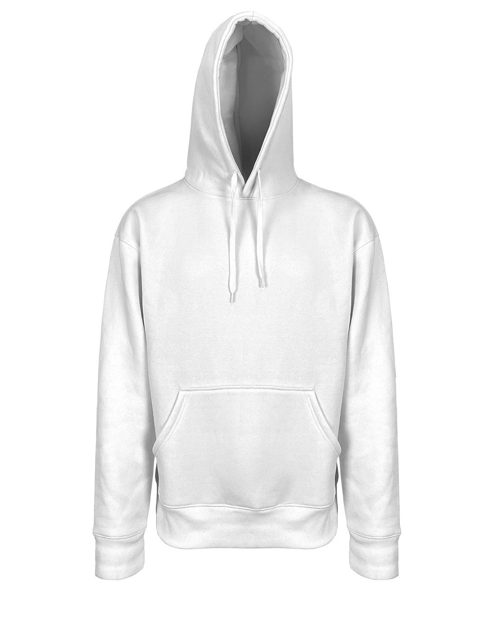 Unisex Φούτερ με Κουκούλα 00148Β About Basics Seed White