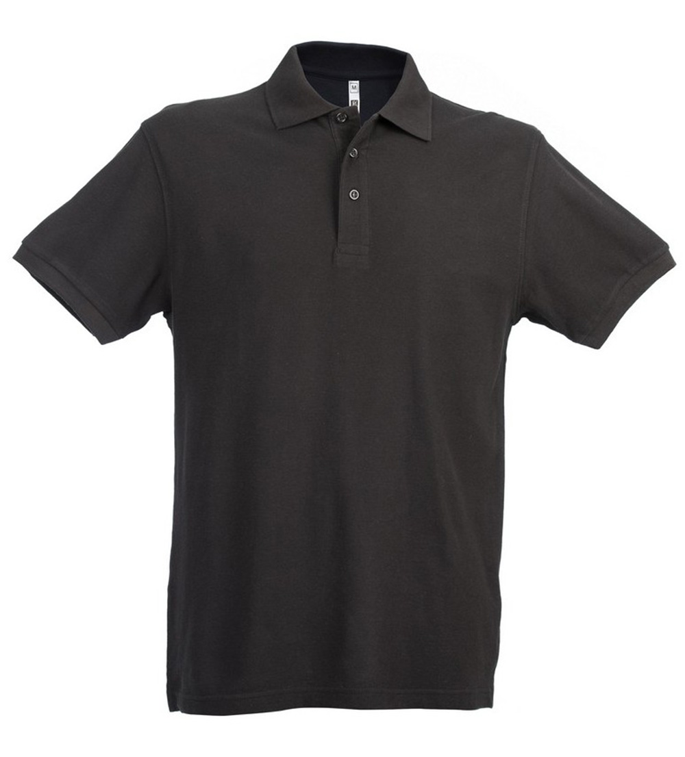 Ανδρική Μπλούζα Polo Πικέ Faro JRC Black