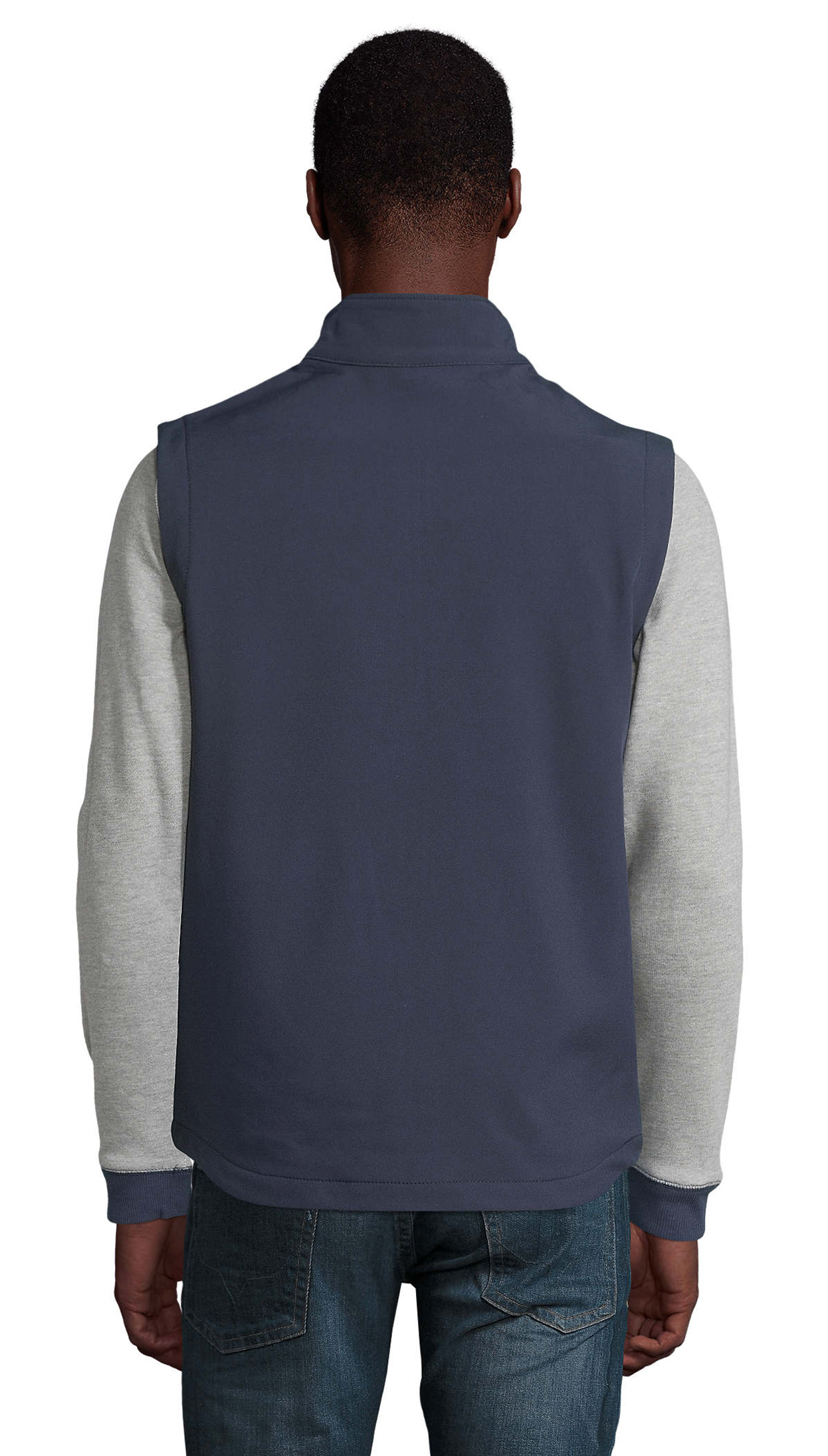 Ανδρικό Softshell Γιλέκο 02887 Sol&Apos S Race Bw Men French Navy ανδρικά Μπουφάν Simple Wear