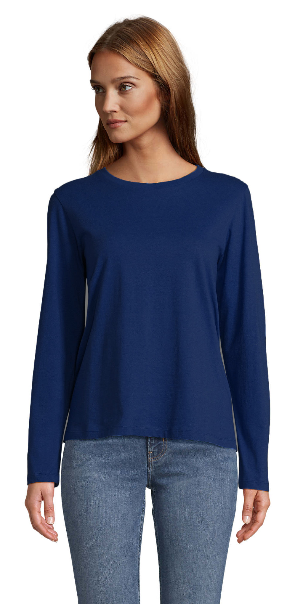 Γυναικείο Μακρυμάνικο T-shirt 04443 Sol's Monarch Women Navy