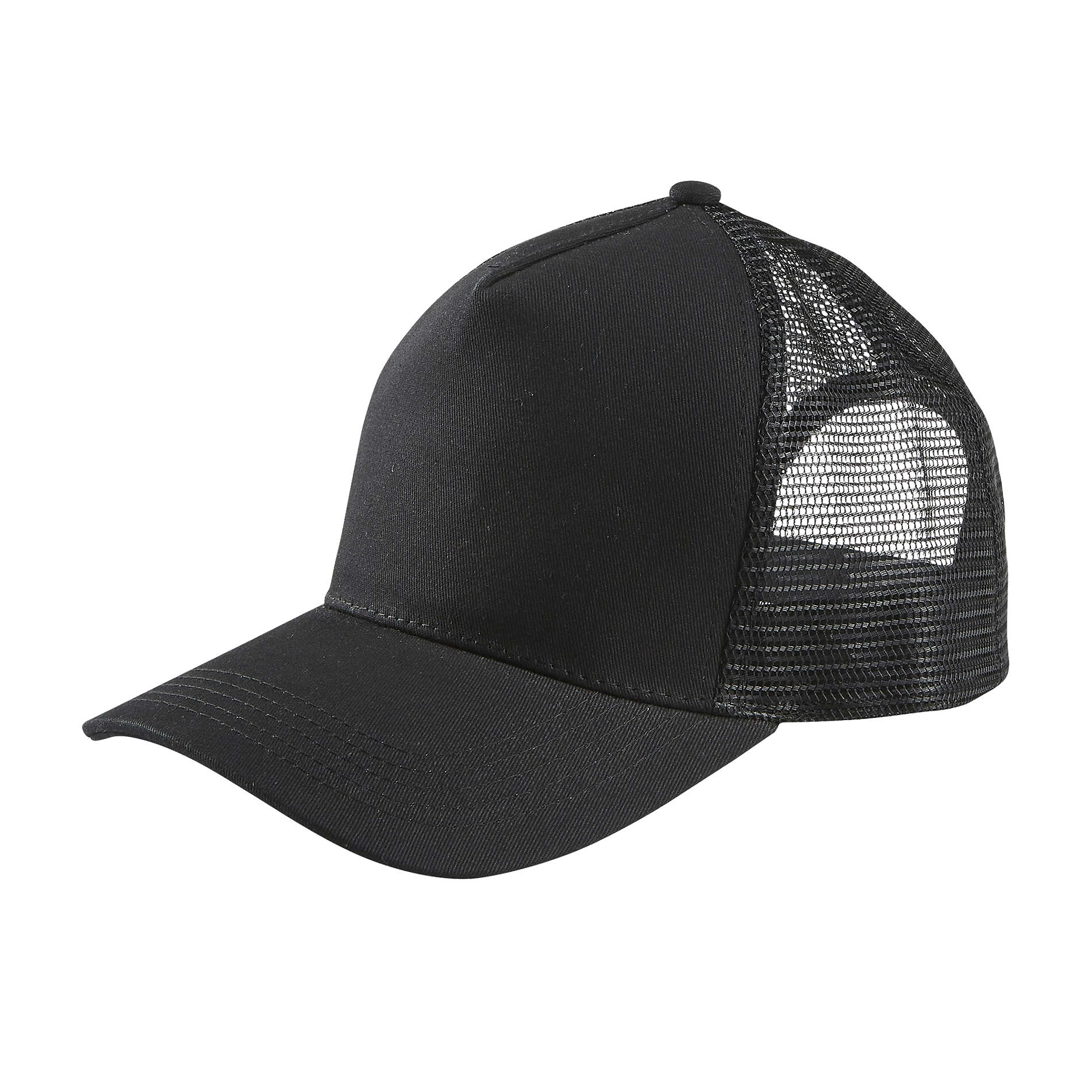Πεντάφυλλο Καπέλο Trucker με Δίχτυ 04451 Sol's Blink Black