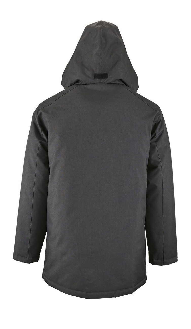 Unisex Μακρύ Παρκά 02109 Sol&Apos S Robyn Charcoal Grey ανδρικά Μπουφάν Simple Wear