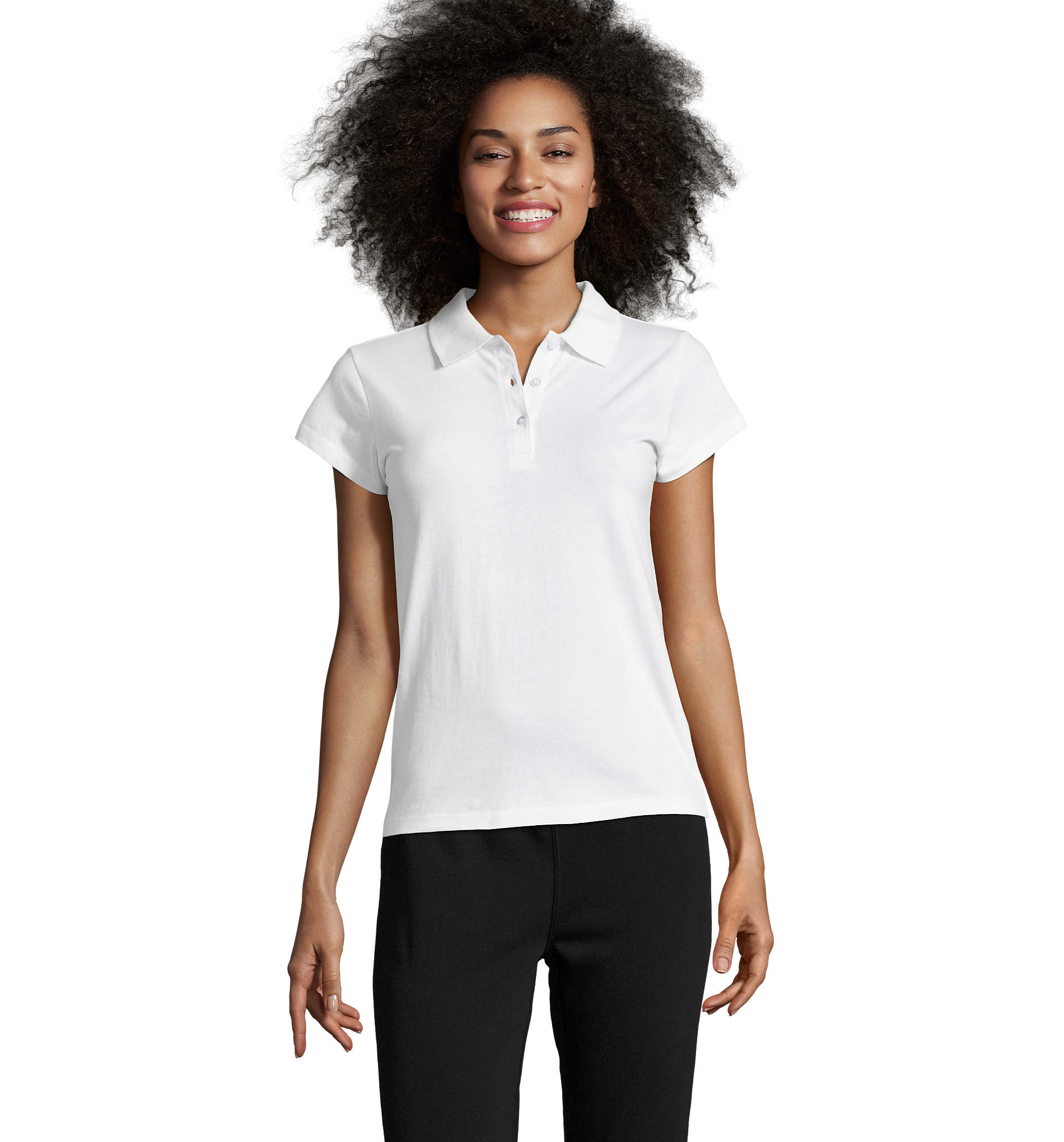 Γυναικείο Μπλουζάκι Polo 11376 Sol's Prescott Women White