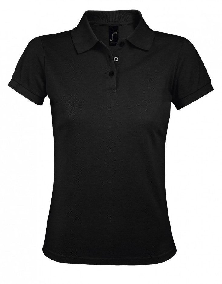 Γυναικείο Πόλο Πικέ 00573 Sol&Apos S Prime Women Black ανδρικά Μπλούζες Polo Simple Wear