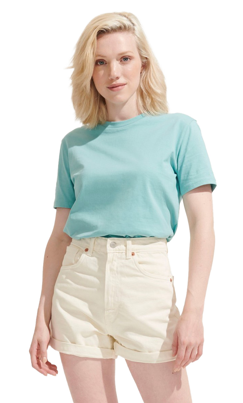 Unisex T-shirt Οργανικό 03981 Sol's Legend Arctic Blue