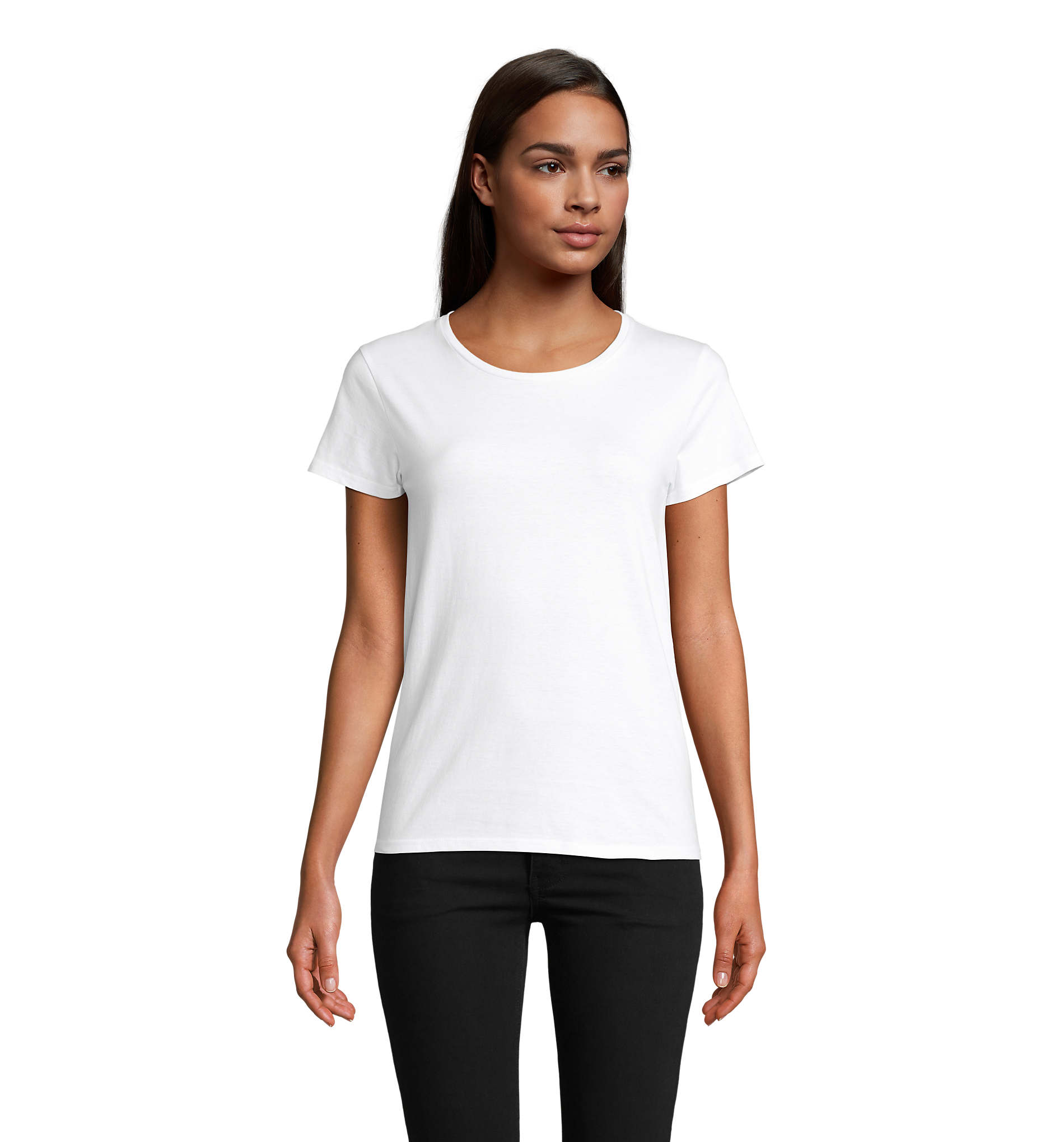 Γυναικείο T-shirt 03581 Sol's Crusader Women από Οργανικό Βαμβάκι White
