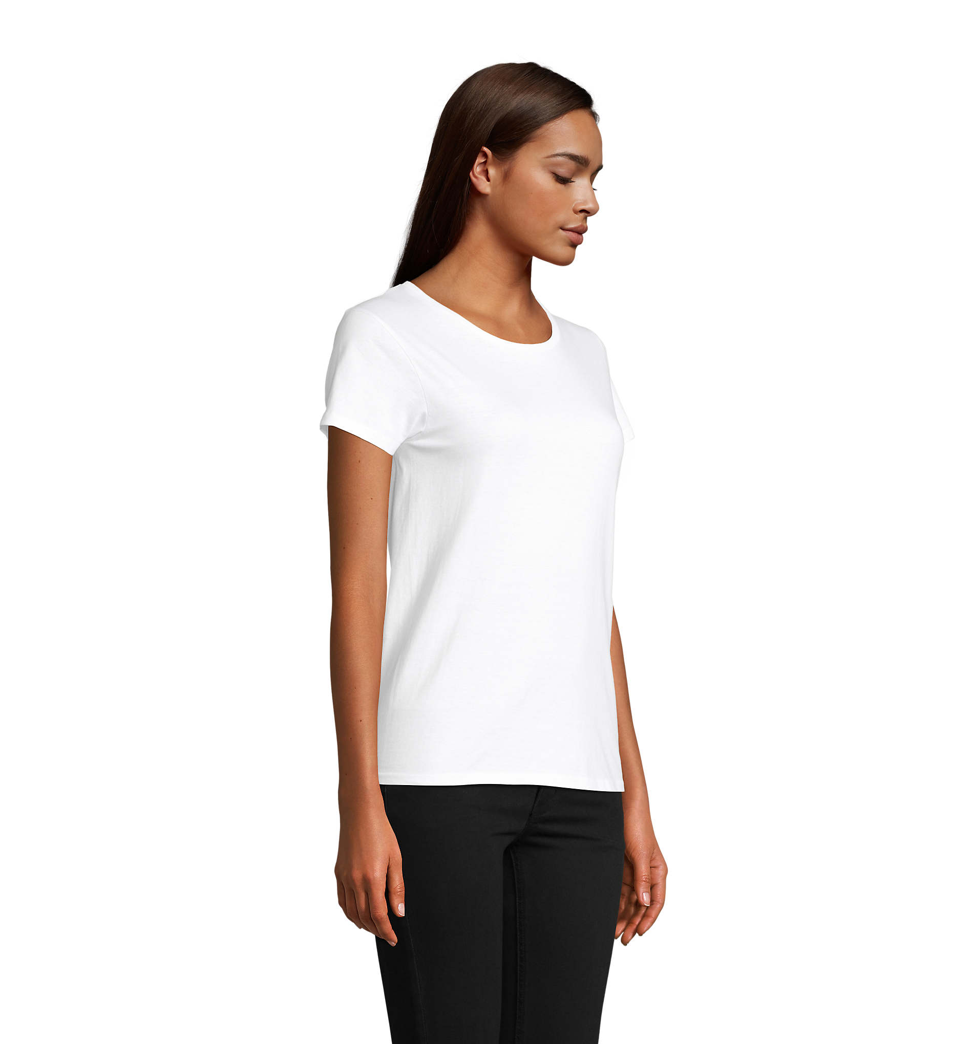 Γυναικείο T-shirt 03581 Sol's Crusader Women από Οργανικό Βαμβάκι White