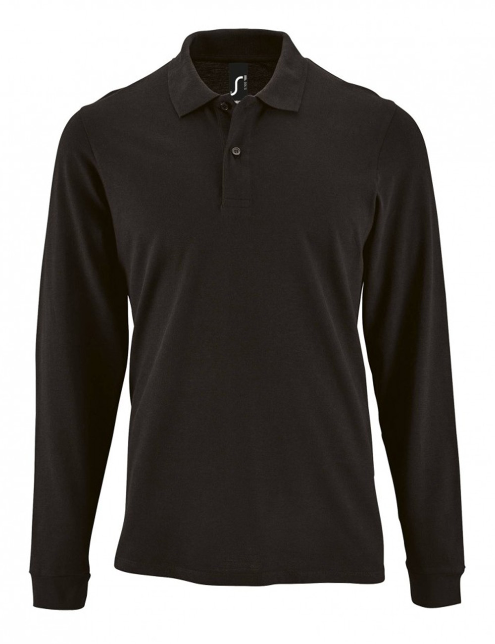Ανδρική Μπλούζα Polo Πικέ Μακρυμάνικη 02087 Sol&Apos S Perfect Lsl Men Black ανδρικά Μπλούζες Simple Wear