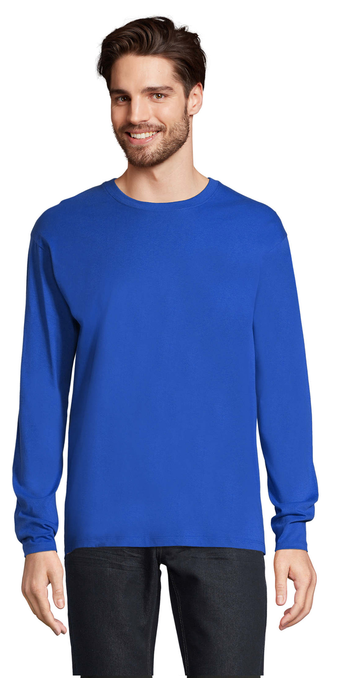 Ανδρικό Μακρυμάνικο T-shirt 11420 Sol's Monarch Royal Blue