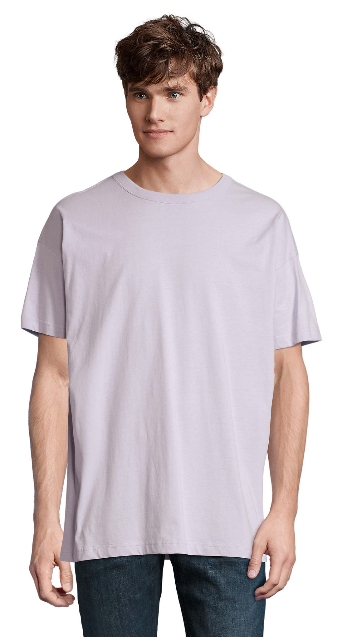 Ανδρικό Oversized T-shirt 03806 Sol's Boxy Men Lilac