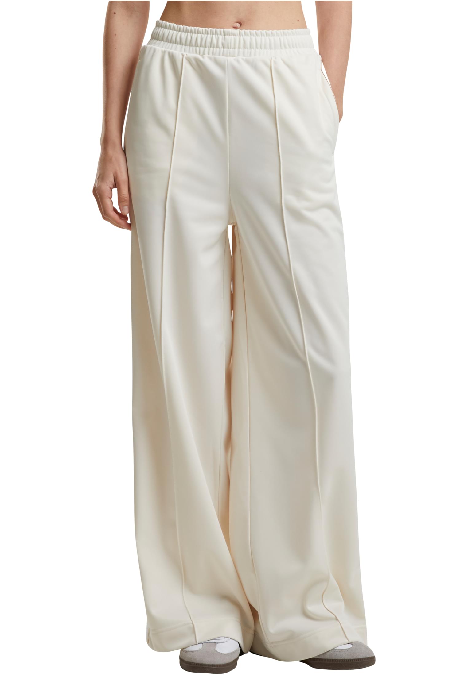 Γυναικείο Παντελόνι Φόρμας Pin Tuck TB6219 Urban Classics Whitesand