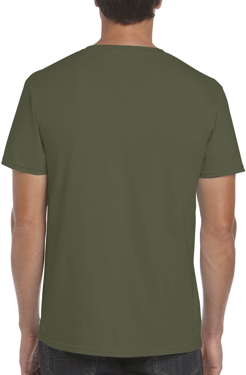 T-Shirt Samurai Treasure Pop Culture Military Green ανδρικά Basic T-Shirts Simple Wear Μπλουζάκια κοντομάνικα