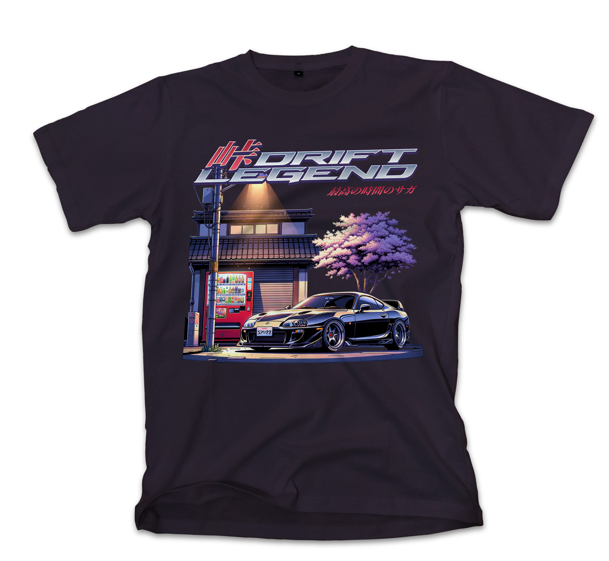 T-Shirt Drift Legend Pop Culture Black