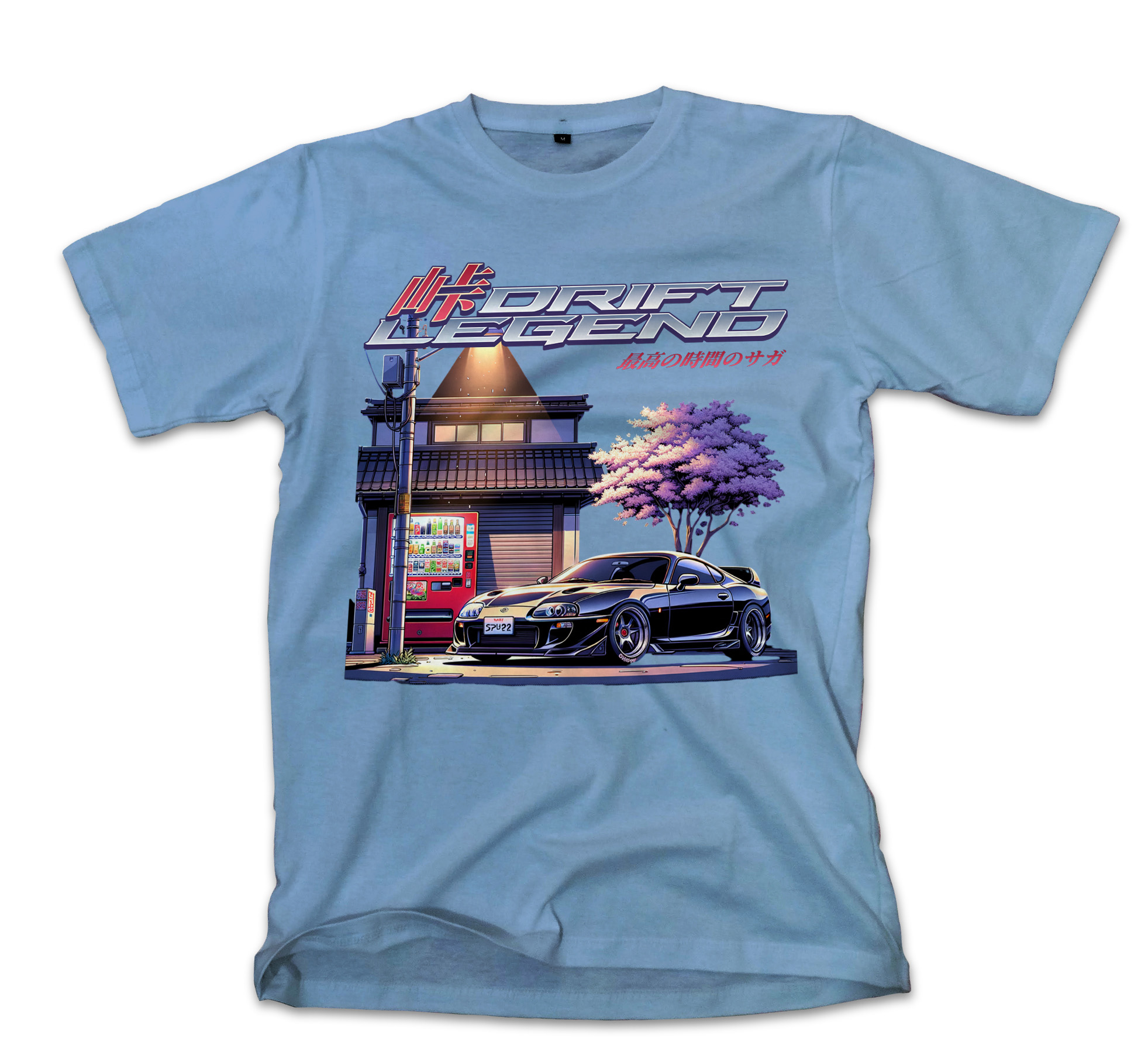 T-Shirt Drift Legend Pop Culture Carolina Blue