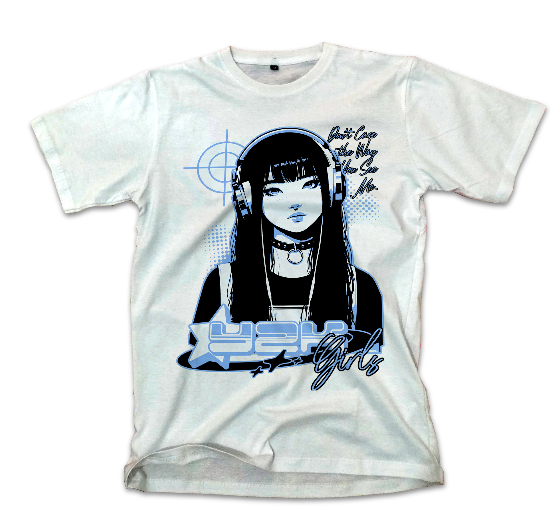 T-Shirt Y2K Girl Pop Culture White