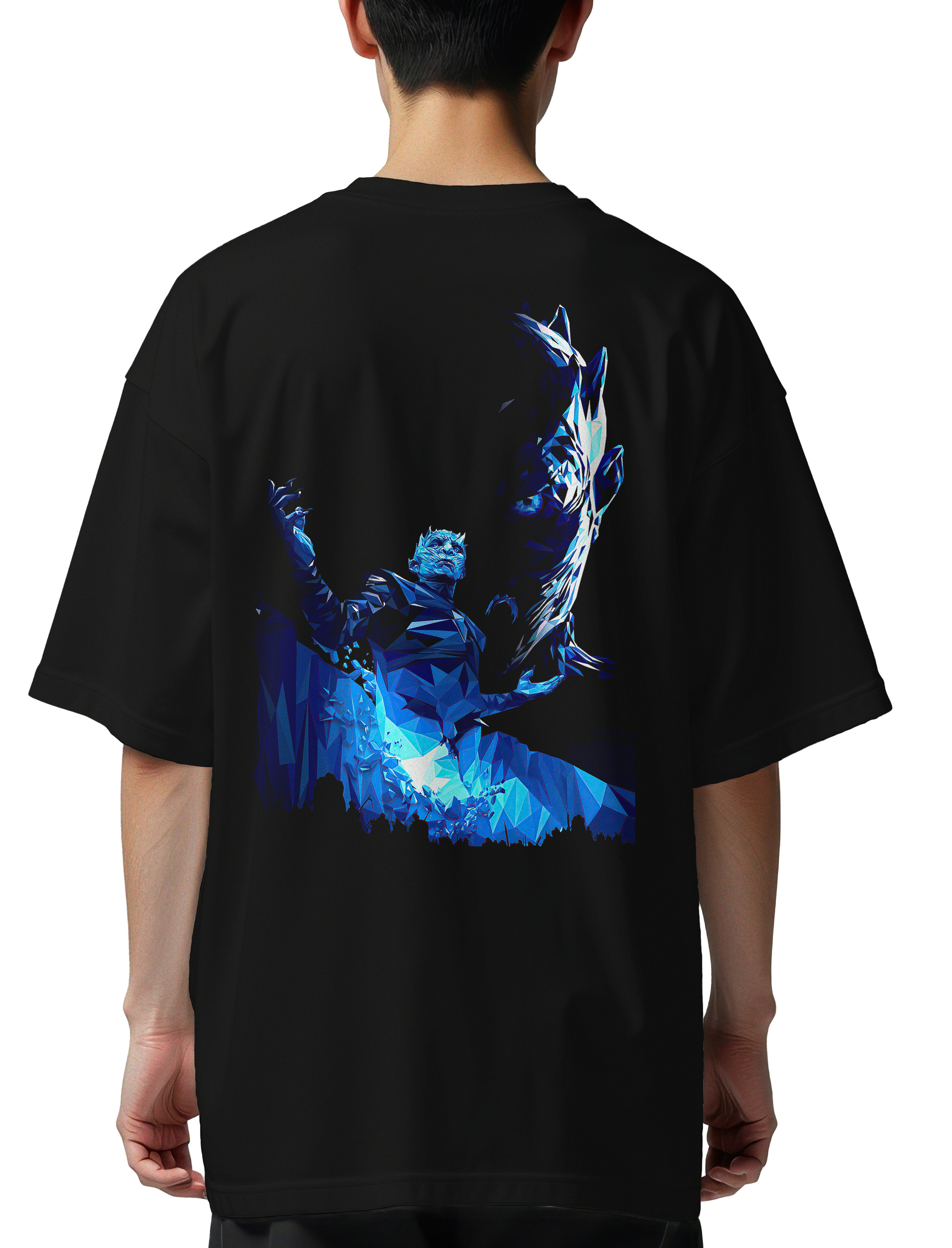 Oversized T-Shirt Night King Game Of Thrones Rock Avenue Black