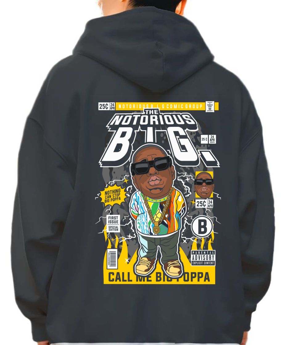 Hoodie Notorious B.I.G Pop Culture Black