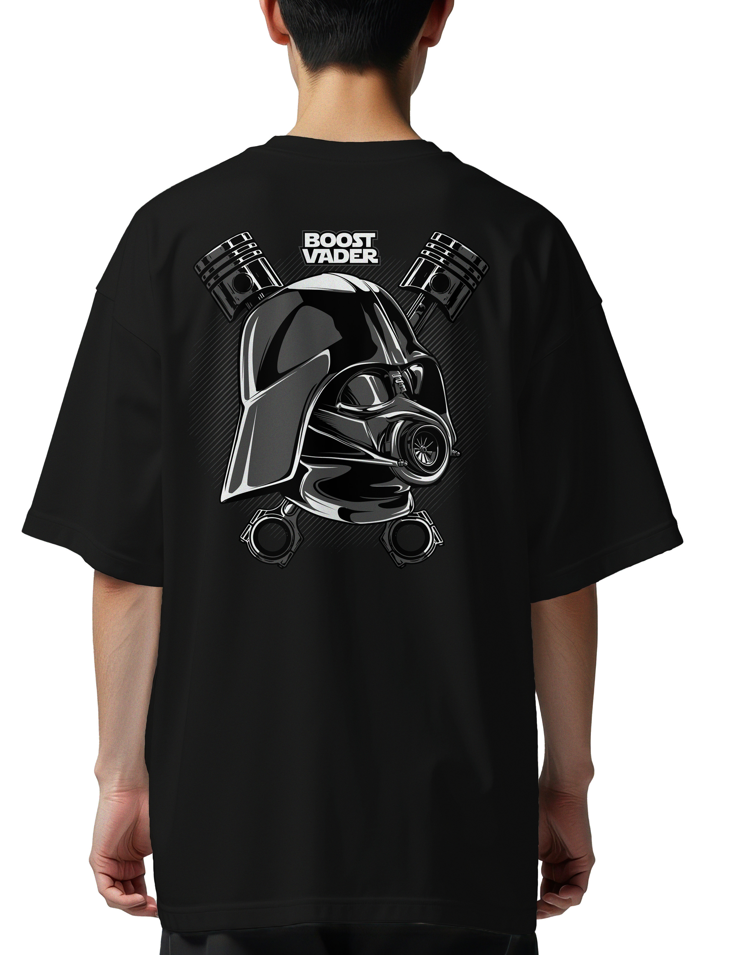 Oversized T-Shirt Boost Vader Pop Culture Black