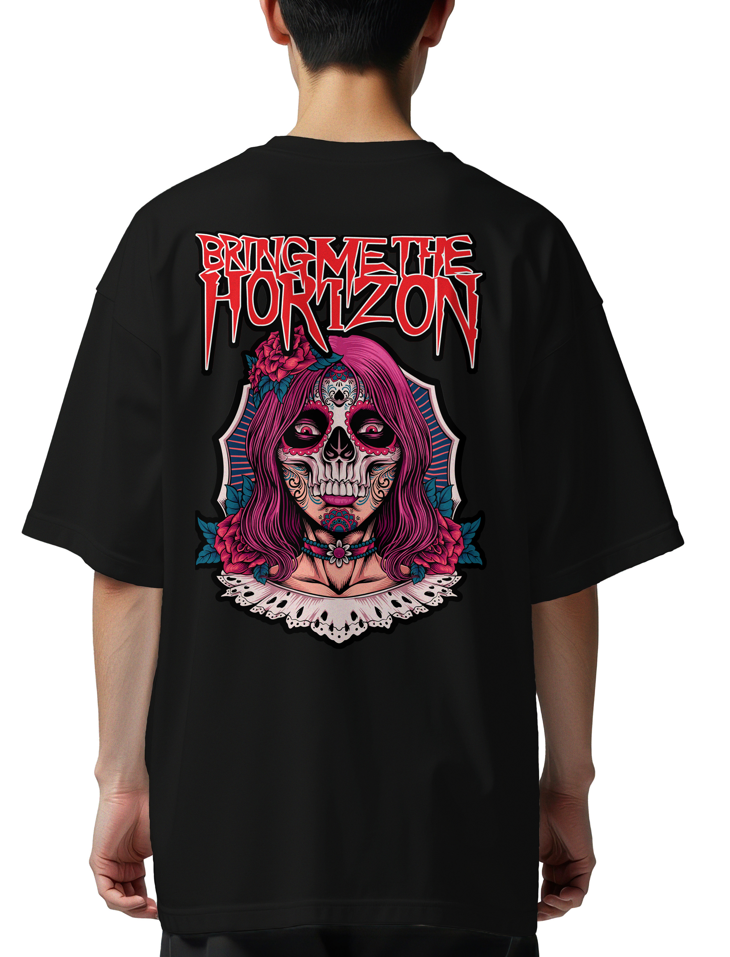 Oversized T-Shirt Bring Me The Horizon Rock Avenue Black