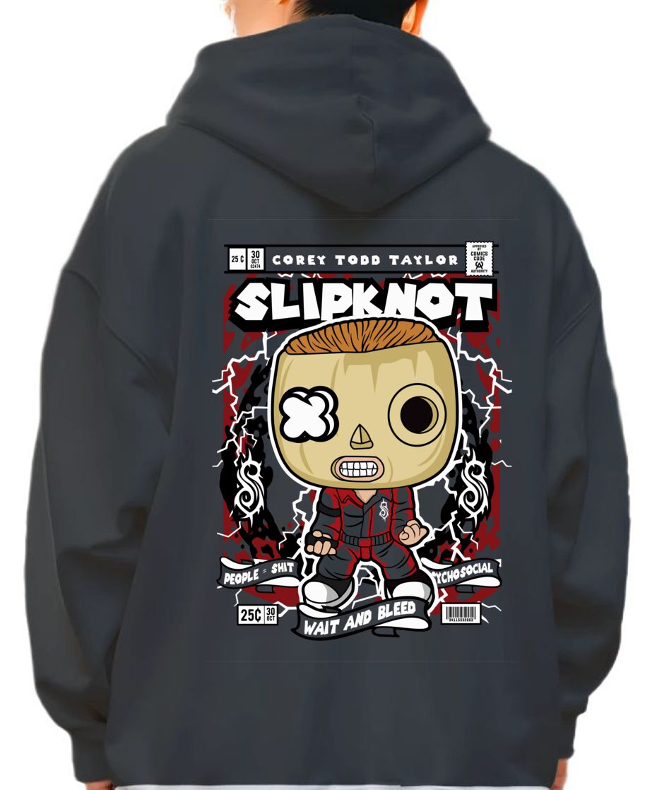 Hoodie Corey Taylor Slipknot Pop Culture Black