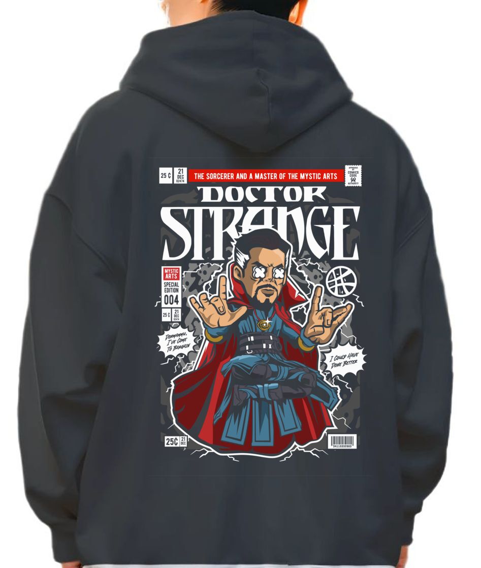 Hoodie Dr Strange Pop Culture Black