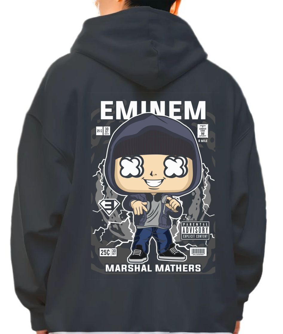 Hoodie Eminem 8 Mile Pop Culture Black
