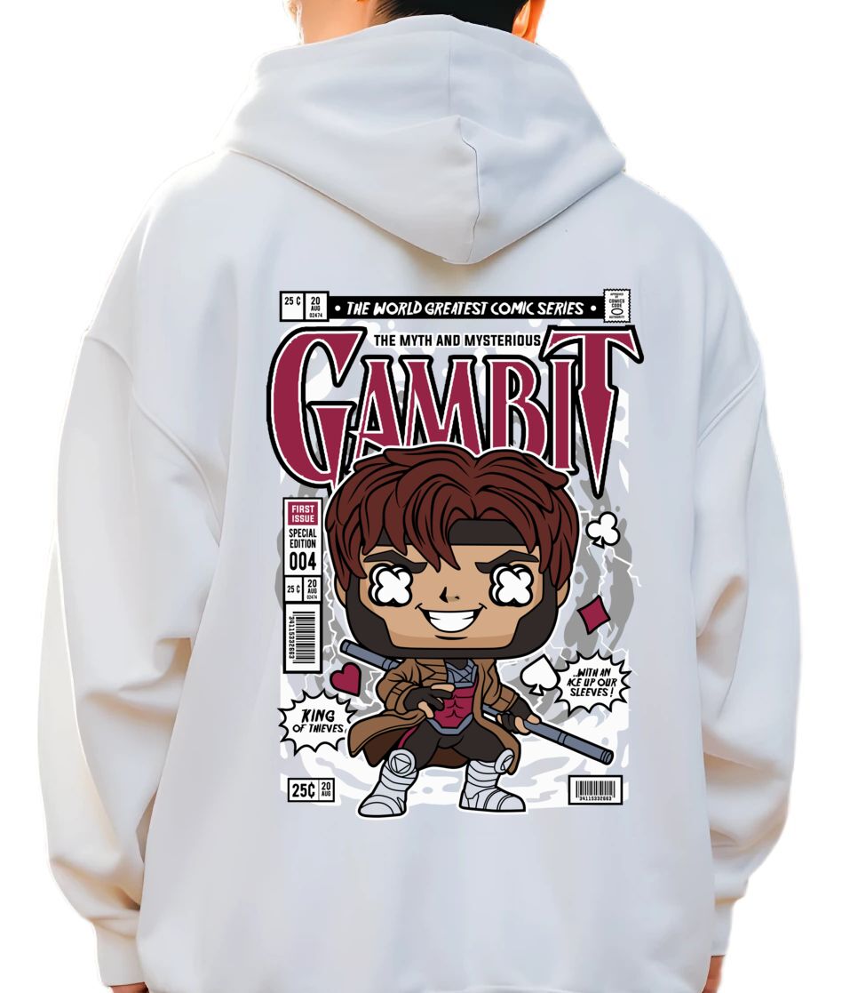 Hoodie Gambit Pop Culture White